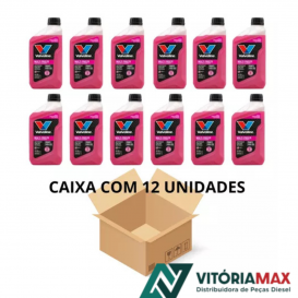 Caixa Com 12 Fluido Para Radiadores Pronto Para Uso  1Litro