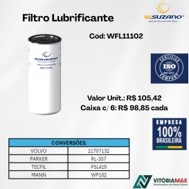 Filtro Lubrificante Caminhões Volvo | Alta Eficiência